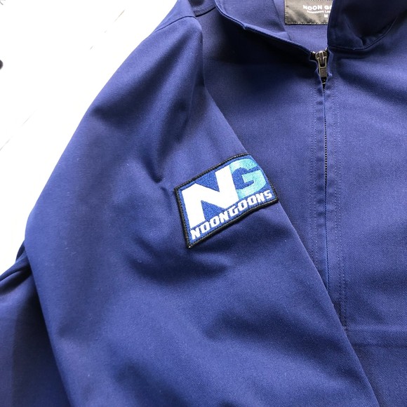 NOON GOONS Blue Varsity Jacket M - Picture 4 of 11